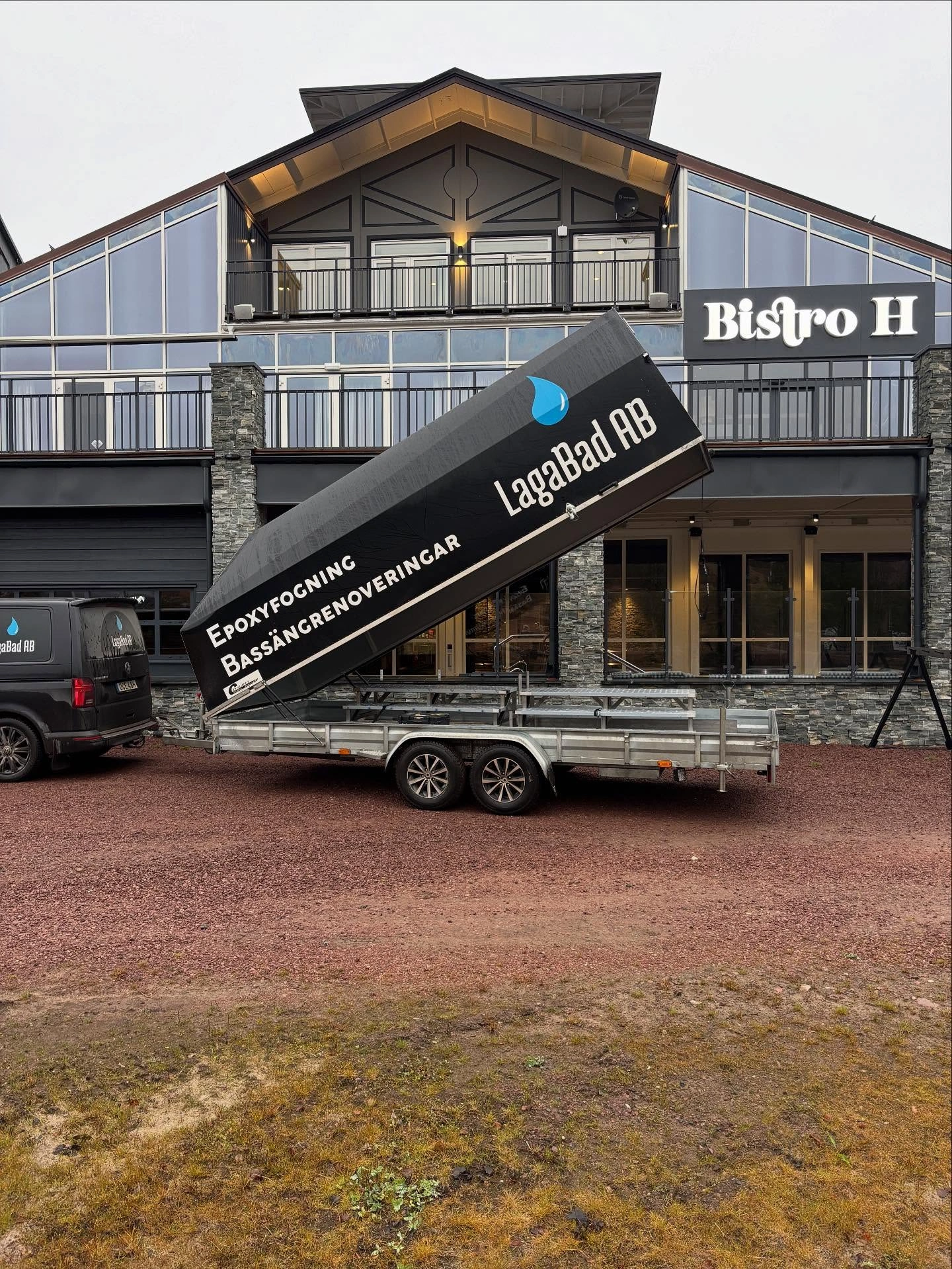 Laga Bad på plats